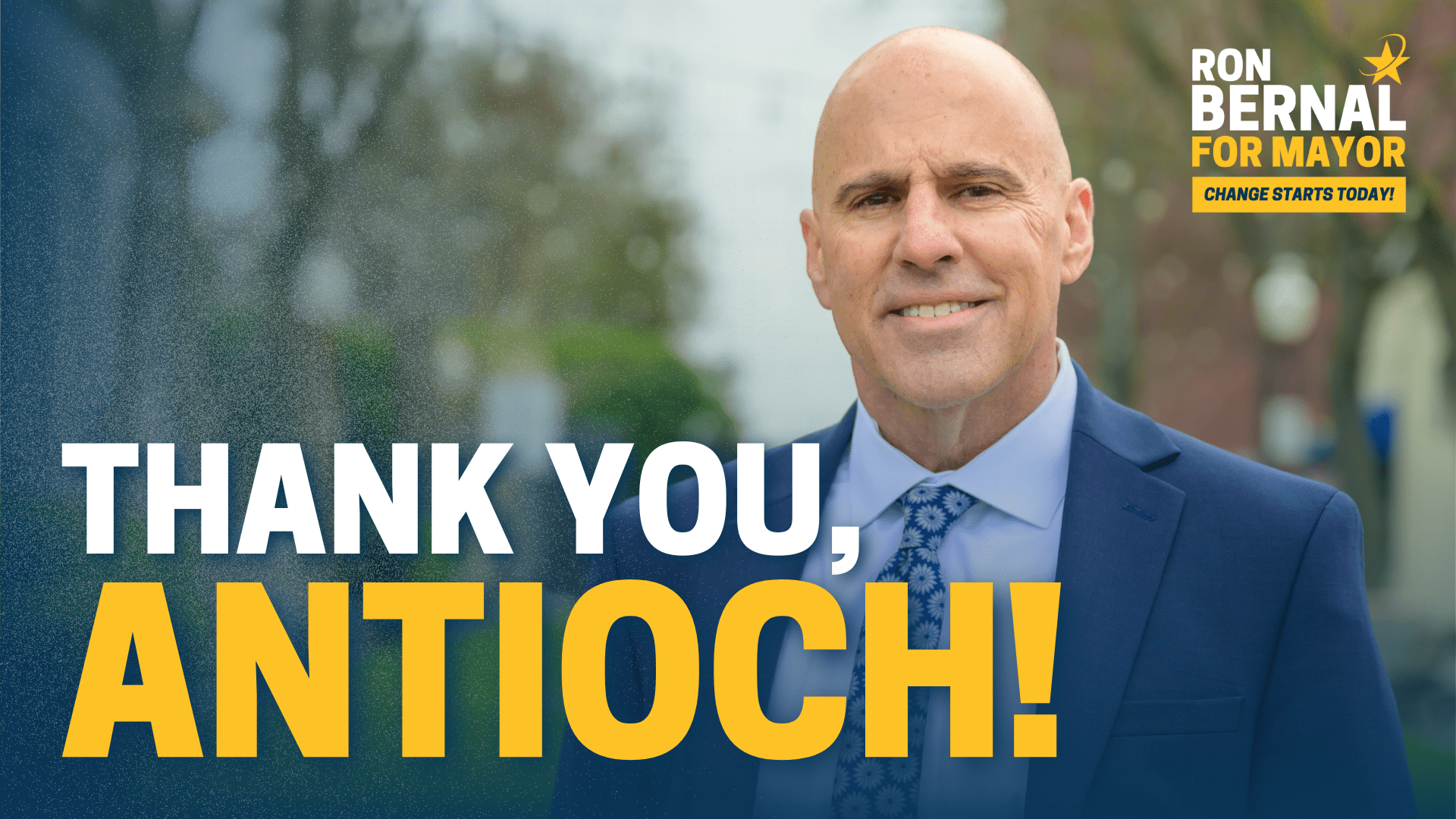 Thank you, Antioch!